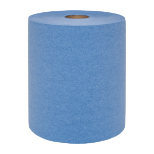 Blue Paper Hand Towel Roll