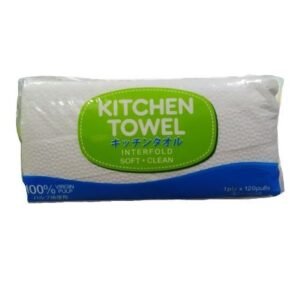 Embossed 120 Sheets Kitchen Paper Towel