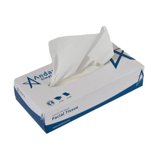 Luxury White Box Facial Tissue