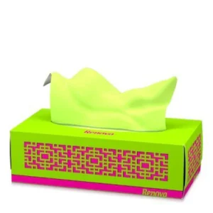 Orange Green Soft Strong Facial Tissue