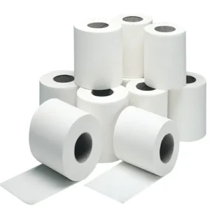 Virgin Wood Pulp White Fluffy Toilet Paper