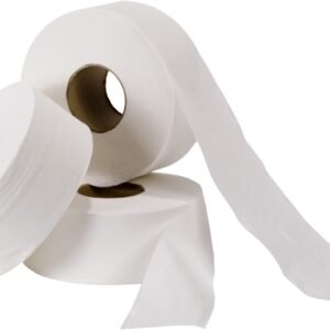 White 3 Ply Jumbo Tissue Roll